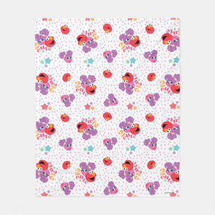 Cobertor De Velo Abby E Elmo 2 Cute Patterno
