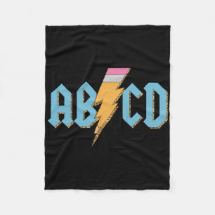 Cobertor De Velo Abcd Pencil Lightning Rock'n Reverter Professor