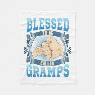 Cobertor De Velo Abençoado Por Ser Chamado De Gramps Dons Vovô Pais