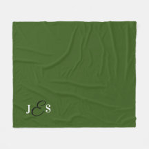 Aberto de Estádio Verde Monograma Impresso Persona