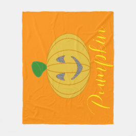 Cobertor De Velo Abóbora