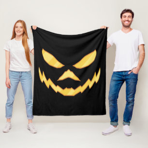 Cobertor De Velo Abóbora de Halloween
