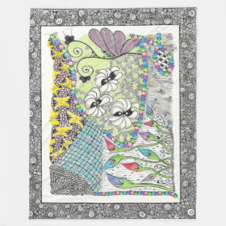 Cobertor De Velo Abraços e Kisses Fleece Blanket