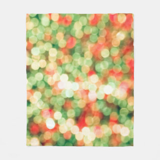 Cobertor De Velo Abstract colorful bokeh background