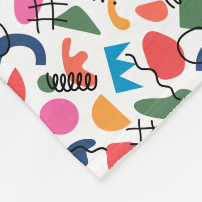 Cobertor De Velo Abstrato (Quina)