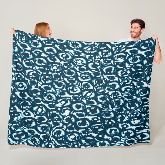 Cobertor De Velo Abstrato 190819 - 02 - Estilo Indigo (In Situ)