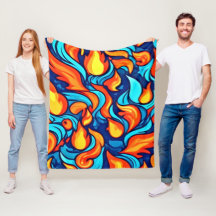 Abstrato azul brilhante