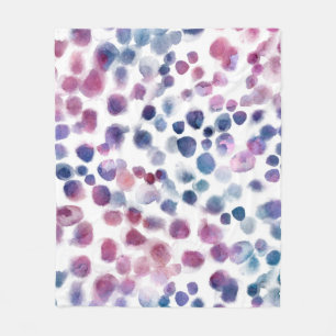 Cobertor De Velo Abstrato bolinhas padrão sem costura em pastel