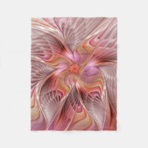 Abstrato Butterfly Fantasy Fractal Arte Colorida