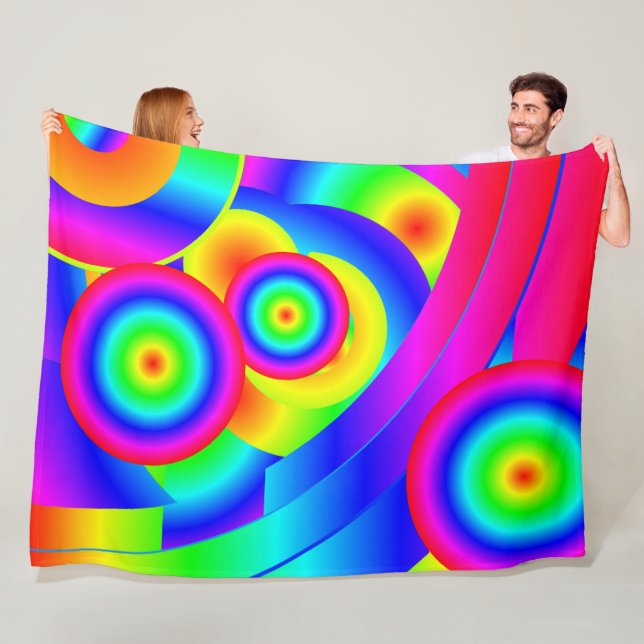 Cobertor De Velo Abstrato Comet Fleece Blanket (In Situ)