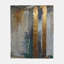 Abstrato de Elegância Moderna Dourada