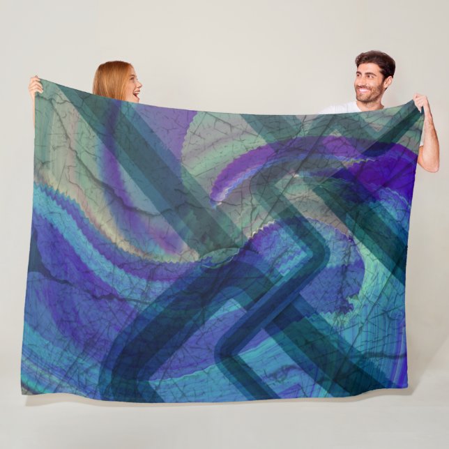 Cobertor De Velo Abstrato de Paisagem Industrial (In Situ)