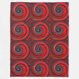 Cobertor De Velo Abstrato de rolo moderno nº 5