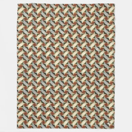 Cobertor De Velo Abstrato digital padrão design 1220 - Aberto