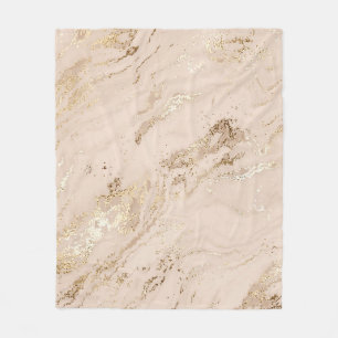 Cobertor De Velo Abstrato dourado com ondas de brilho