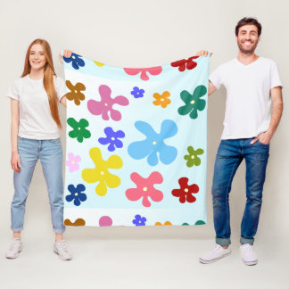 Cobertor De Velo Abstrato Floral Mandala Padrão Design vermelho