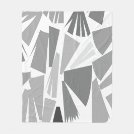 Cobertor De Velo Abstrato Geométrico