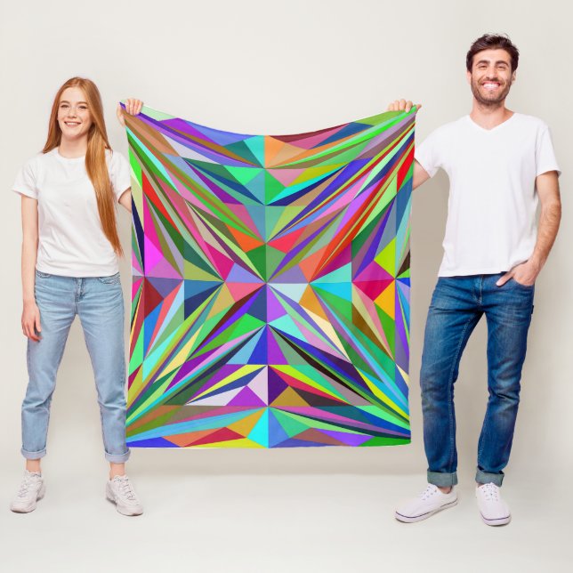 Cobertor De Velo Abstrato Mandala (In Situ)