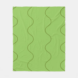 Cobertor De Velo Abstrato Moderno Minimalista da Linha Wavy Groovy 