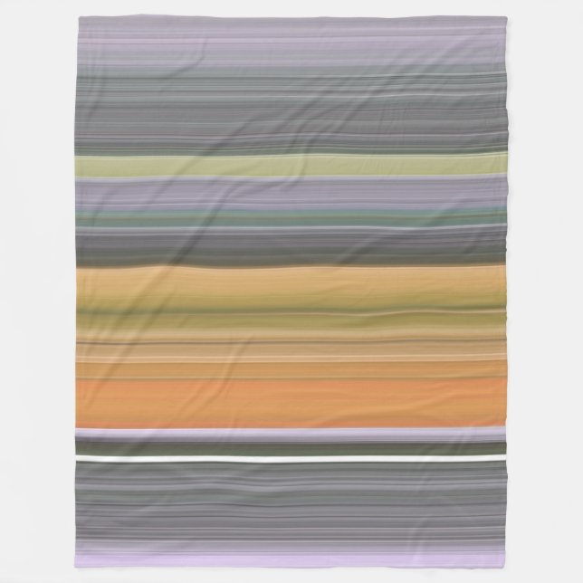 Cobertor De Velo Abstrato nº 1: Amarelo e cinza (Frente)