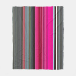 Cobertor De Velo Abstrato nº 1: Cerise e cinza