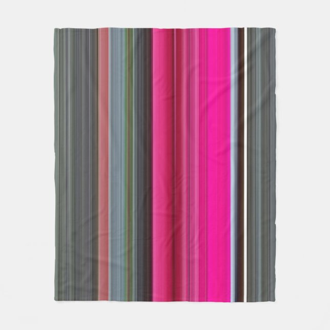 Cobertor De Velo Abstrato nº 1: Cerise e cinza (Frente)