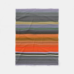 Cobertor De Velo Abstrato nº 1: Laranja e cinza