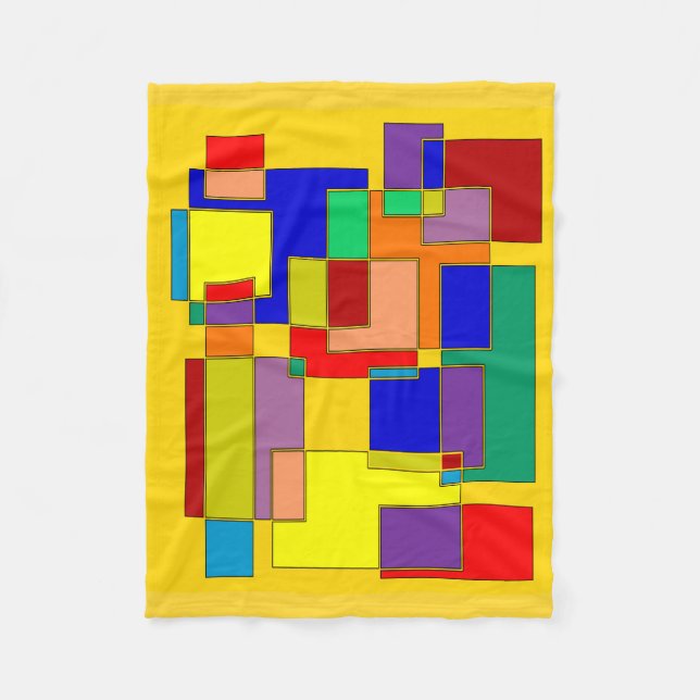 Cobertor De Velo Abstrato nº 26 (Frente)