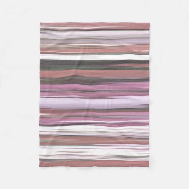 Cobertor De Velo Abstrato nº 2: borrão rosa (Frente)