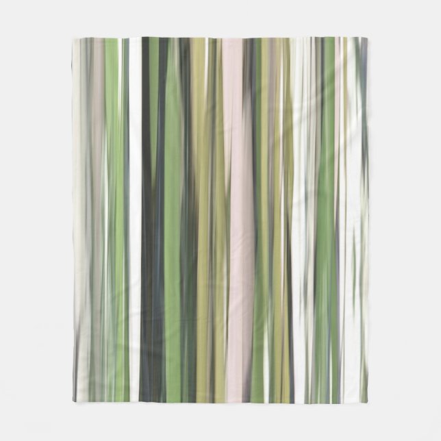 Cobertor De Velo Abstrato nº 2: borrão verde-oliva (Frente)