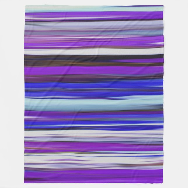 Cobertor De Velo Abstrato nº 2: Desfocamento do Ultravioleta (Frente)