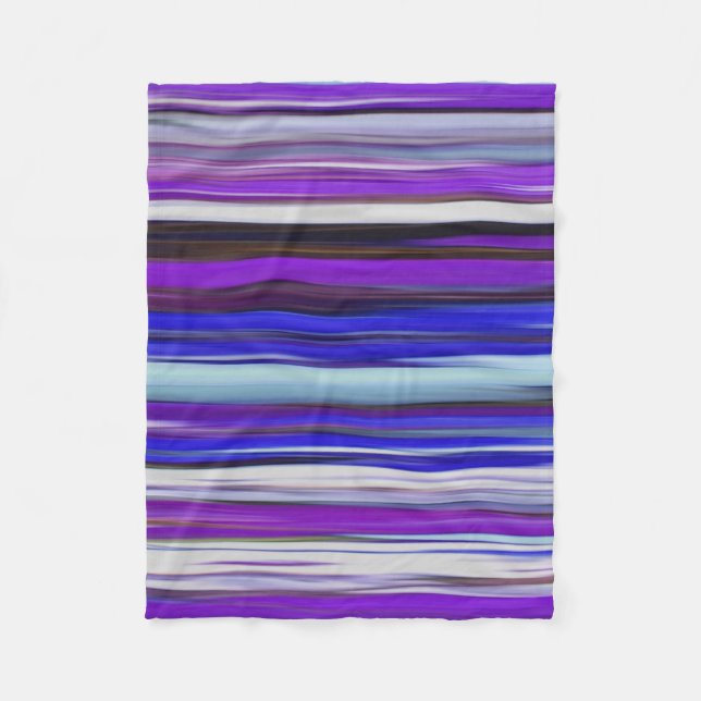 Cobertor De Velo Abstrato nº 2: Desfocamento do Ultravioleta (Frente)