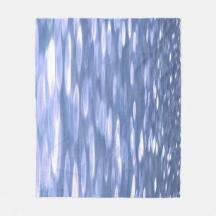 Cobertor De Velo Abstrato nº 3: Grelha azul em pó