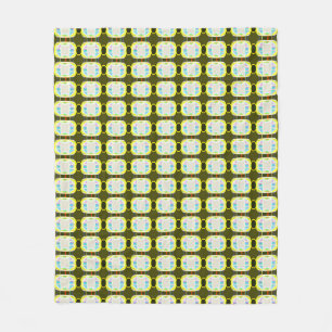 Cobertor De Velo abstrato, padrão colorido de gingham, moderno
