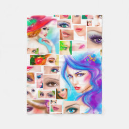 Cobertor De Velo Abstrato para mulheres