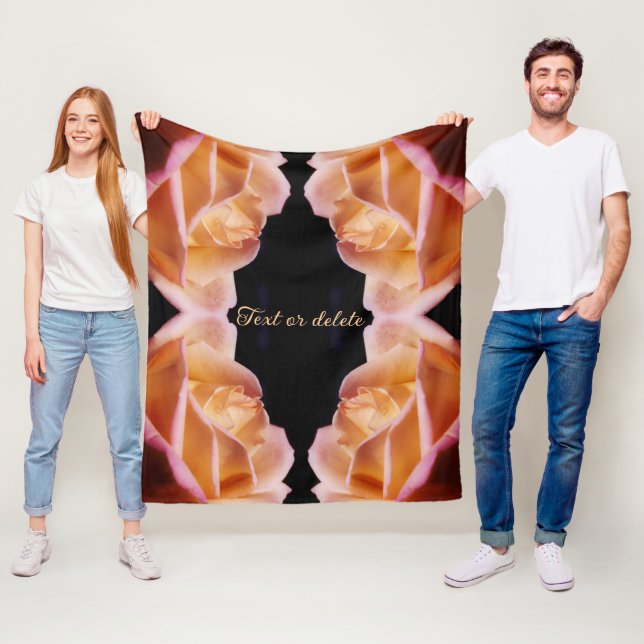 Cobertor De Velo Abstrato pintado de raiz amarela personalizado (In Situ)