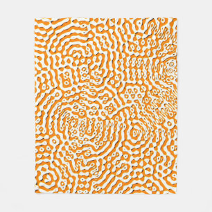 Cobertor De Velo Abstrato repetindo a água de textura contínua sem