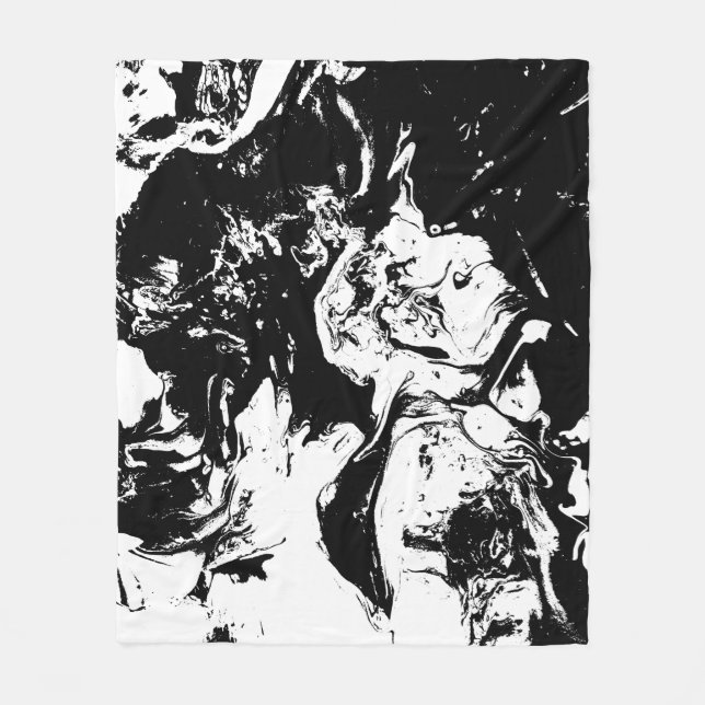 Cobertor De Velo Abstrato Roça Arte Incidental (Frente)