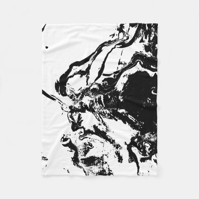 Cobertor De Velo Abstrato Roça Arte Incidental (Frente)