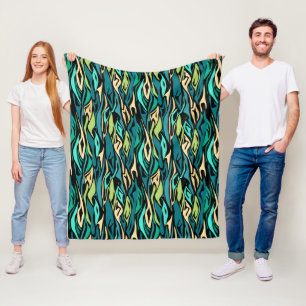 Cobertor De Velo Abstrato sem descontinuidades braçadeira zebra ve