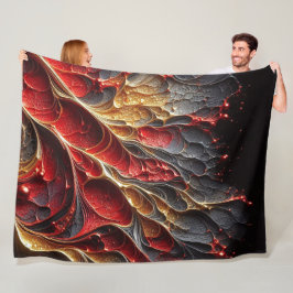 Cobertor De Velo Abstrato Trabalho de arte 15 -