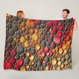 Cobertor De Velo Abstrato Trabalho de arte 17 -