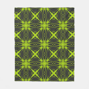 Cobertor De Velo Abstrato verde. Gráficos de moda.abstra