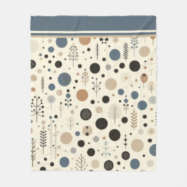 Cobertor De Velo Abstrato Woodland