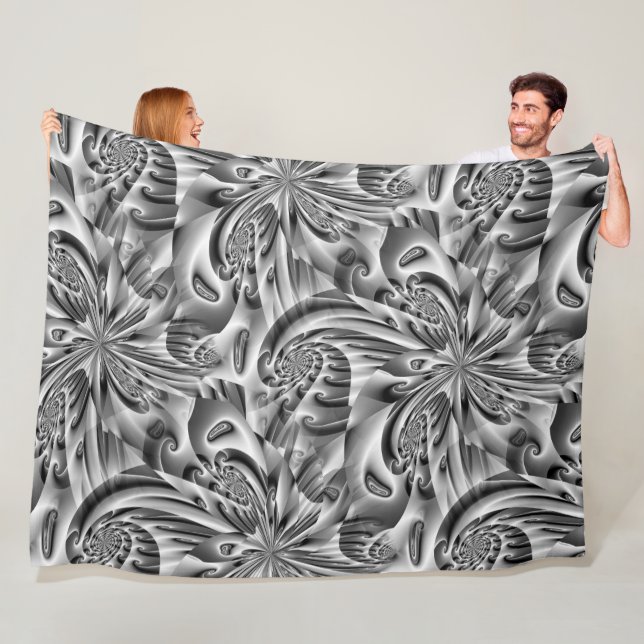 Cobertor De Velo Abstratos - padrão sem soldadura 1 (In Situ)