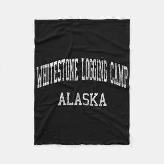 Cobertor De Velo Acampamento de Madeira Whitestone Alasca Ak Atleti