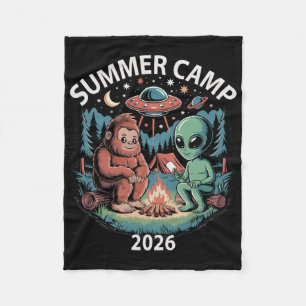 Cobertor De Velo Acampamento de Verão Infantil 2026 Equipe de Diret