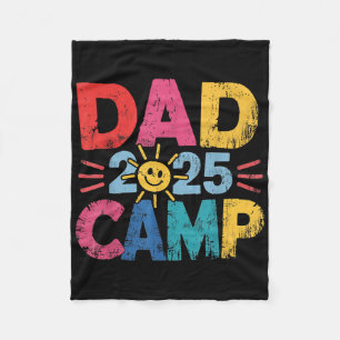 Cobertor De Velo Acampamento do Papai 2025 Férias em Família Verão