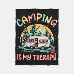 Cobertor De Velo Acampamento É Minha Família De Camp De Verão De Ca