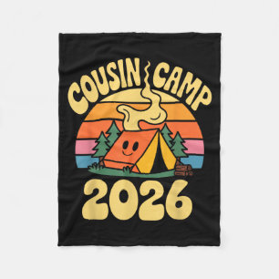 Cobertor De Velo Acampamento Feliz de Primos 2026 Sorriso Cruzeiro